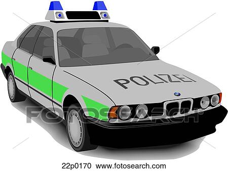 german police car View Large Clip Art Graphic Clipart - german police car. Fotosearch