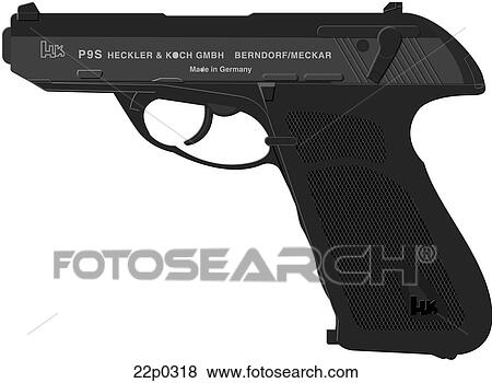germany-h&k p9s View Large Clip Art Graphic Clip Art - germany-h&k p9s. Fotosearch