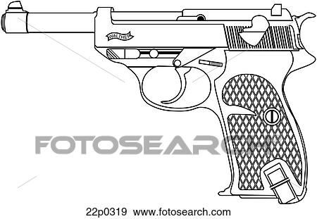 germany-walther p38 View Large Clip Art Graphic Clip Art - germany-walther p38. Fotosearch