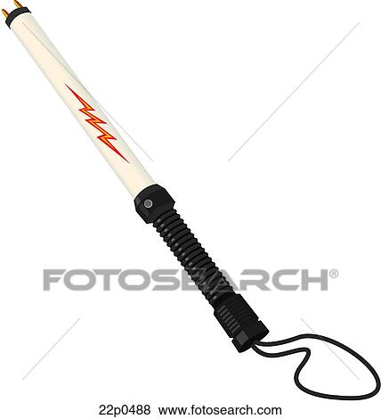 high-voltage stick View Large Clip Art Graphic Clip Art - high-voltage stick. Fotosearch