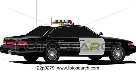 highway patrol car 1 View Large Clip Art Graphic Clip Art - highway patrol car 1. Fotosearch