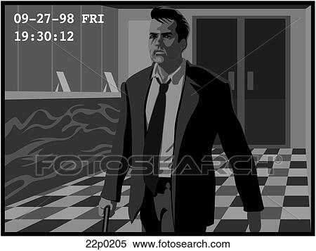 man w gun 3 View Large Clip Art Graphic Clipart - man w gun 3. Fotosearch