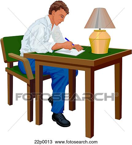 Clipart - on parole-filling papers. Fotosearch