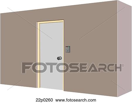 Image result for password protected metal door