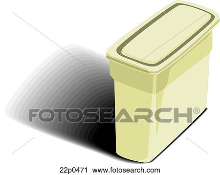 plastic container View Large Clip Art Graphic Clipart - plastic container. Fotosearch