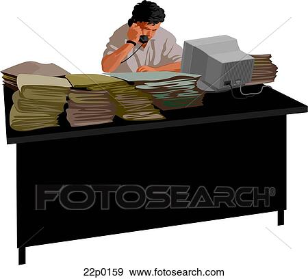 Clip Art - preparing case. Fotosearch