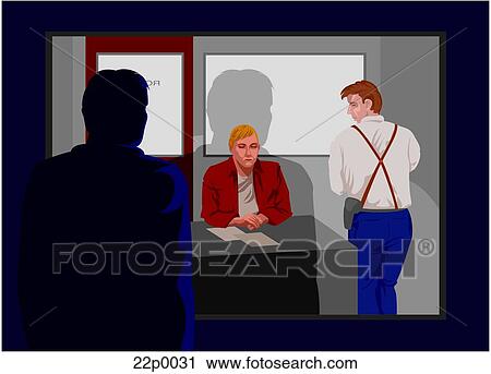 Clipart - questioning. Fotosearch