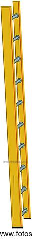 Clipart - rescue-ladder. Fotosearch