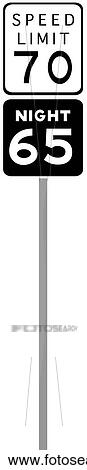 Clip Art - sign-speed limit. Fotosearch