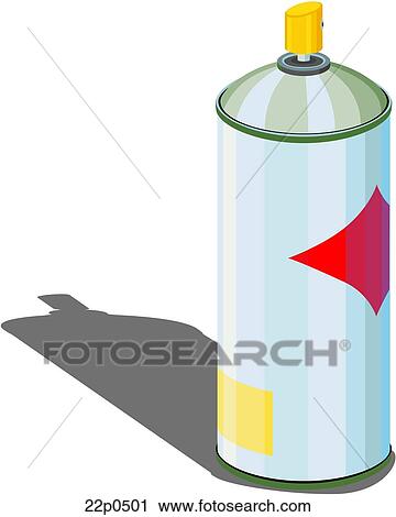 spray can View Large Clip Art Graphic Clipart - spray can. Fotosearch