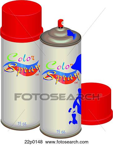 spraypaint cans View Large Clip Art Graphic Clip Art - spraypaint cans. Fotosearch