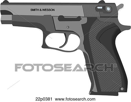 Clipart - us-s&w 5900. Fotosearch