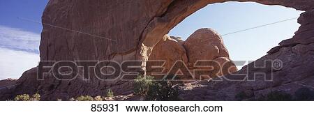 Arches National Park UT View Large Photo Image Stock Image - Arches National Park UT. Fotosearch