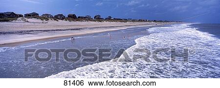 Stock Photograph - Beach Hatteras NC. Fotosearch