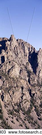 Stock Image - Beartooth Mountains Absaroka Beartooth Wilderness MT. Fotosearch