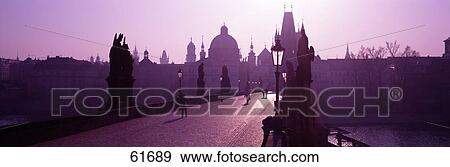 Charles Bridge Moldau River Prague Czech Republic View Large Photo Image Stock Photo - Charles Bridge Moldau River Prague Czech Republic. Fotosearch
