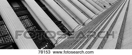 Stock Image - Courthouse Steps New York NY. Fotosearch
