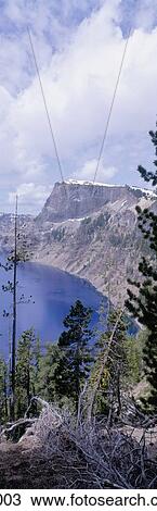 Stock Image - Crater Lake Crater Lake National Park OR. Fotosearch