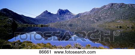 Dove Lake Tasmania Australia View Large Photo Image Stock Image - Dove Lake Tasmania Australia. Fotosearch