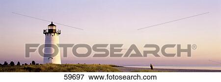 Edgartown Lighthouse Marthas Vineyard MA View Large Photo Image Stock Photo - Edgartown Lighthouse Marthas Vineyard MA. Fotosearch