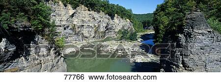 Genesee River NY View Large Photo Image Stock Photograph - Genesee River NY. Fotosearch