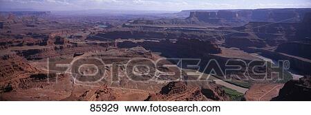 Goose Neck Colorado River Dead Horse Point State Park UT View Large Photo Image Stock Photo - Goose Neck Colorado River Dead Horse Point State Park UT. Fotosearch