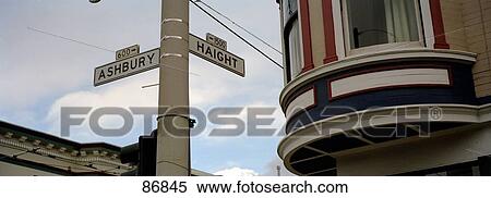 Haight Ashbury District San Francisco CA View Large Photo Image Stock Photography - Haight Ashbury District San Francisco CA. Fotosearch