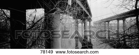 Stock Photo - Highway Overpass Seattle WA. Fotosearch