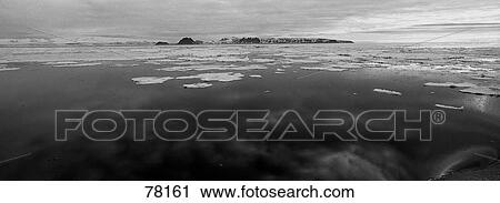 Stock Image - Ice and Ocean Svalbard Norway. Fotosearch