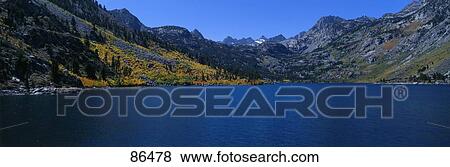 Stock Photo - Lake Sabrina Eastern Sierra Mountains CA. Fotosearch
