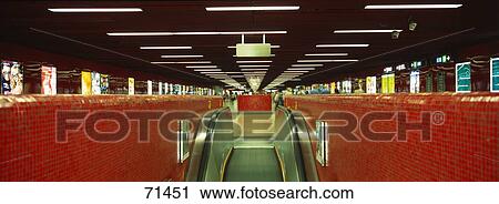 Stock Image - Mass Transit Rail Central Station Hong Kong. Fotosearch