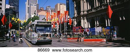 Stock Photo - Melbourne Australia. Fotosearch