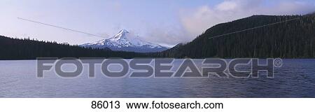 Mt Hood & Lost Lake Mt Hood National Forest OR View Large Photo Image Stock Image - Mt Hood & Lost Lake Mt Hood National Forest OR. Fotosearch
