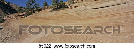Navajo Sandstone Formation Zion National Park UT View Large Photo Image Stock Image - Navajo Sandstone Formation Zion National Park UT. Fotosearch