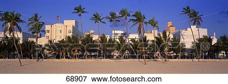 Stock Photo - Ocean Drive South Beach Miami FL USA. Fotosearch