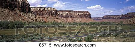 Stock Photography - Road Indian Creek Canyon UT. Fotosearch