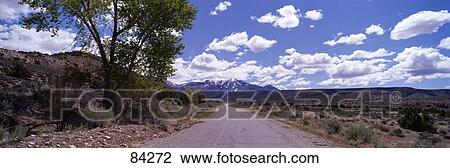 Road La Sal Mountains Manti La Sal National Forest UT View Large Photo Image Stock Image - Road La Sal Mountains Manti La Sal National Forest UT. Fotosearch