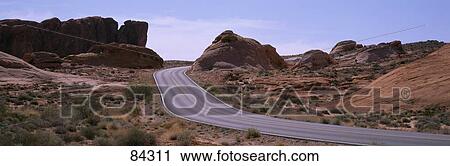 Road Valley of Fire State Park NV View Large Photo Image Stock Image - Road Valley of Fire State Park NV. Fotosearch