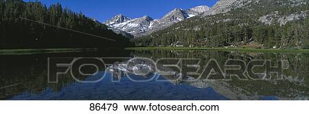 Stock Photo - Rock Creek Lake Eastern Sierra Mountains CA. Fotosearch