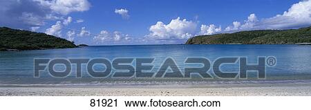 Stock Image - Saltpond Bay US Virgin Islands. Fotosearch