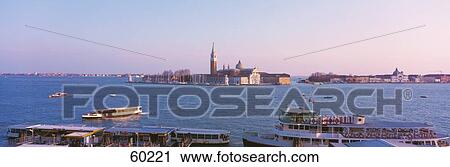 Stock Image - San Giorgio Maggiore Venice Italy. Fotosearch