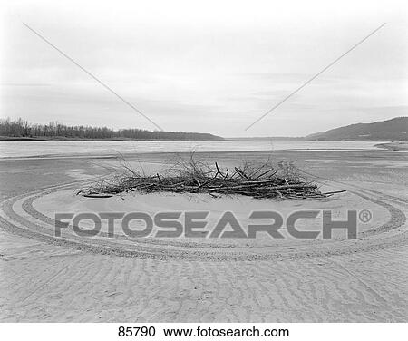Sand and Firewood View Large Photo Image Stock Image - Sand and Firewood. Fotosearch