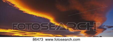 Stock Image - Sierra Wave Sierra Nevada CA. Fotosearch