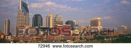 Stock Photograph - Skyline Nashville TN. Fotosearch