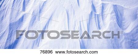 Stock Photograph - Snow Pattern. Fotosearch