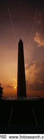 Stock Image - Sunset Washington DC. Fotosearch