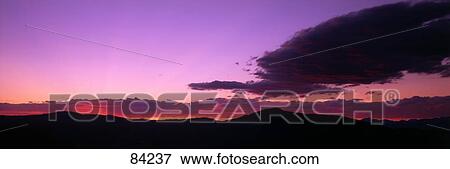 Stock Photo - Sunset Yellowstone National Park WY. Fotosearch