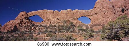 The Windows Arches National Park UT View Large Photo Image Stock Image - The Windows Arches National Park UT. Fotosearch