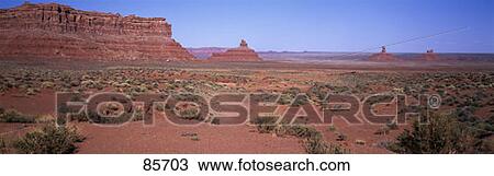 Stock Image - Valley of the Gods UT. Fotosearch
