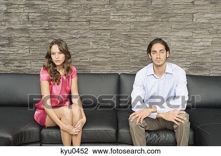 Couple looking serious View Large Photo Image Stock Image - Couple looking serious. Fotosearch